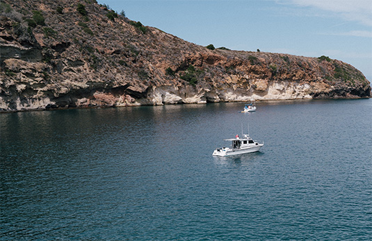 Boat in water